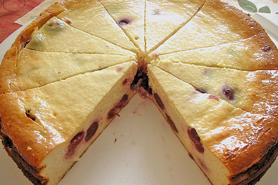 Schlanker Quarkkuchen