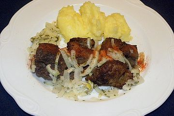 Merceiles Leber Auf Turkische Art Von Merceile Chefkoch 