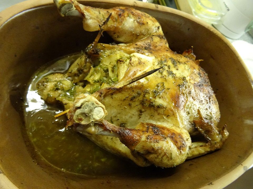 Gefülltes Huhn auf altrömische Art| Chefkoch