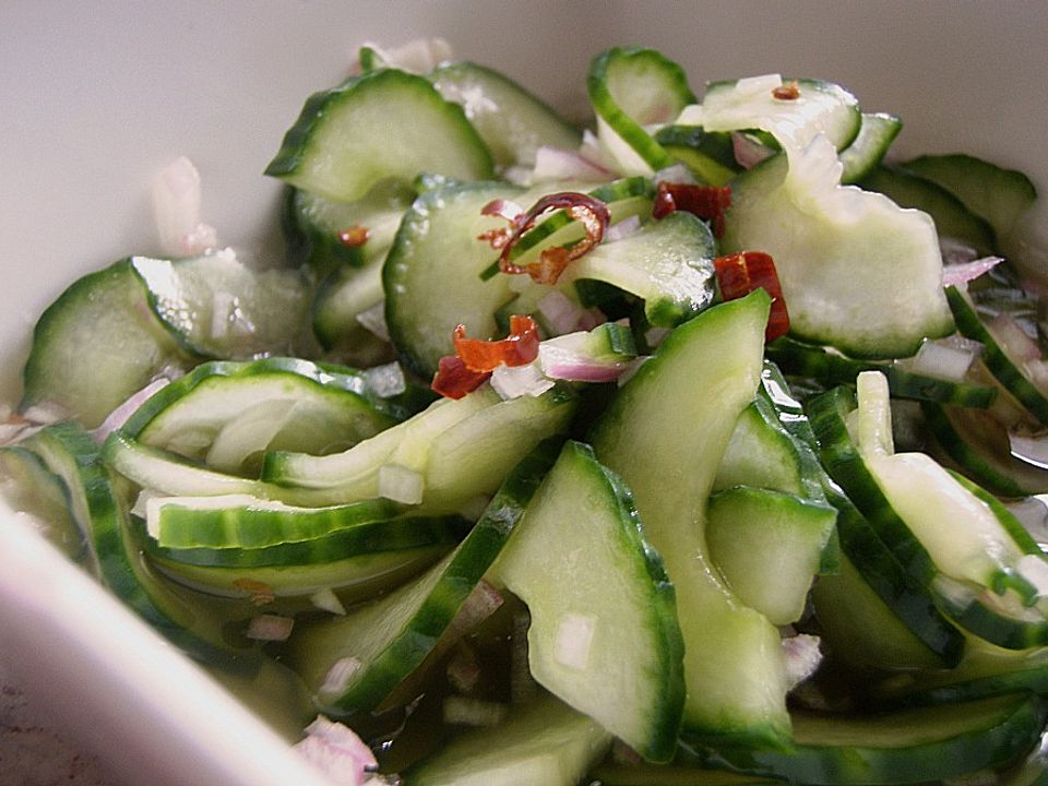 Asiatischer Gurkensalat von flotte-lotte| Chefkoch