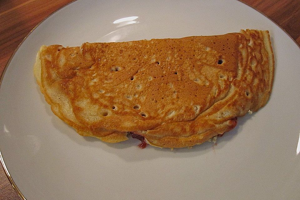 Pfannkuchen mit Hafermilch