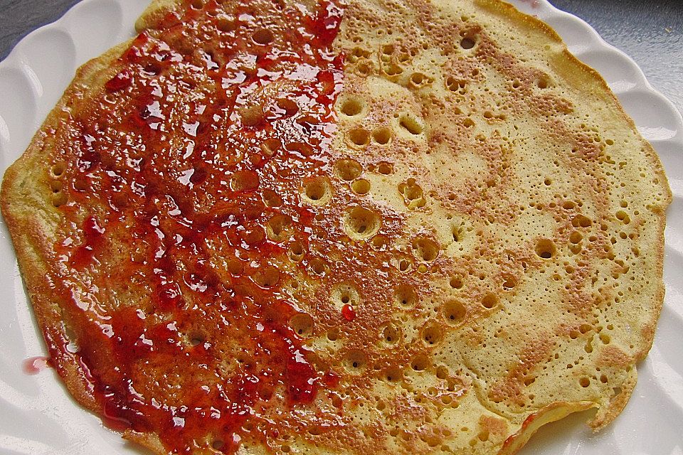 Pfannkuchen mit Hafermilch