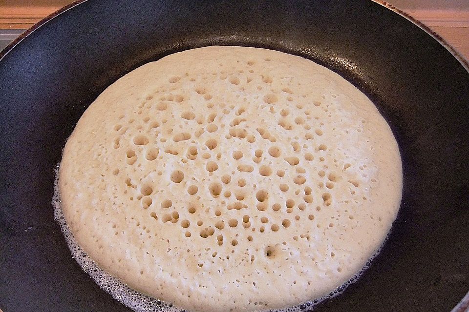 Pfannkuchen mit Hafermilch