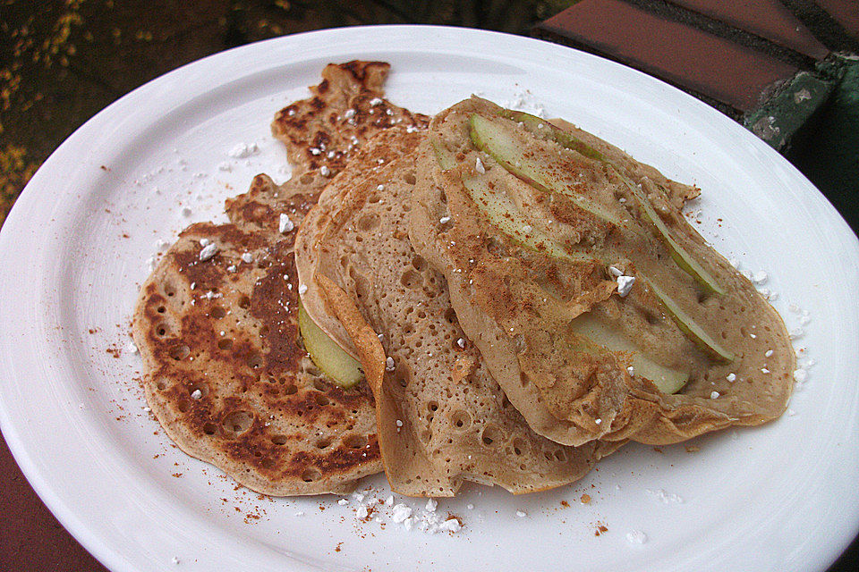 Pfannkuchen mit Hafermilch