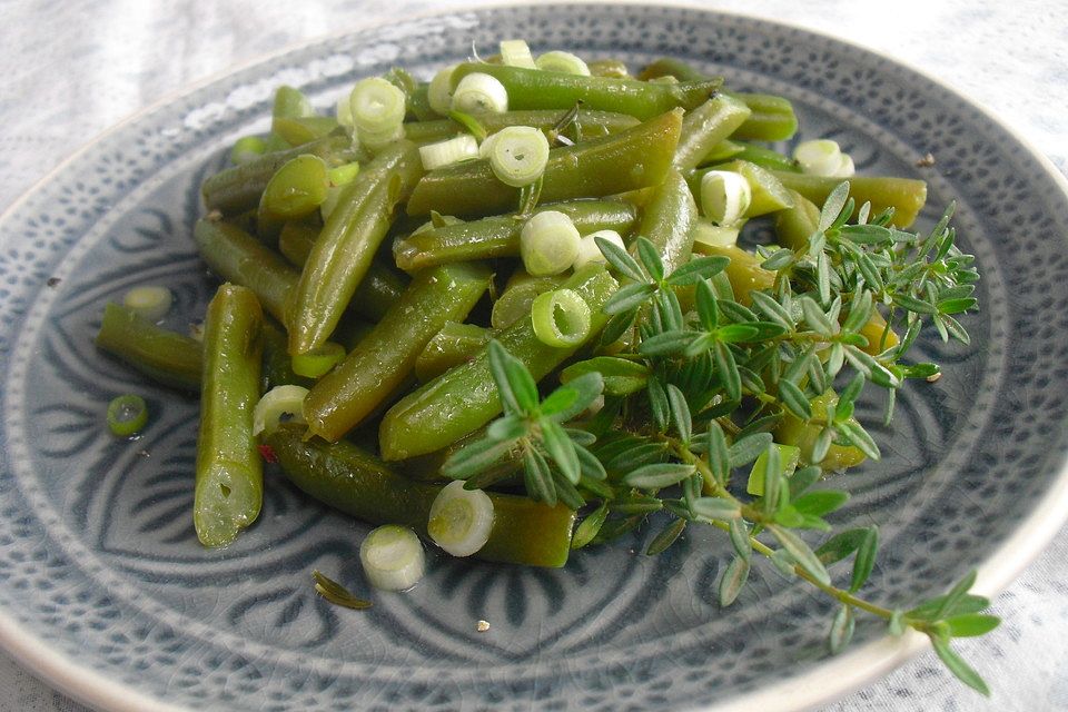 Grüner Bohnensalat