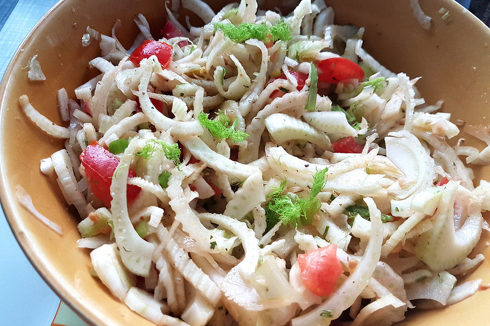 Fenchel - Tomaten - Salat