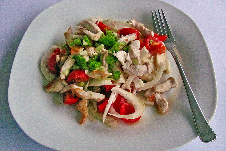 Fenchel - Tomaten - Salat