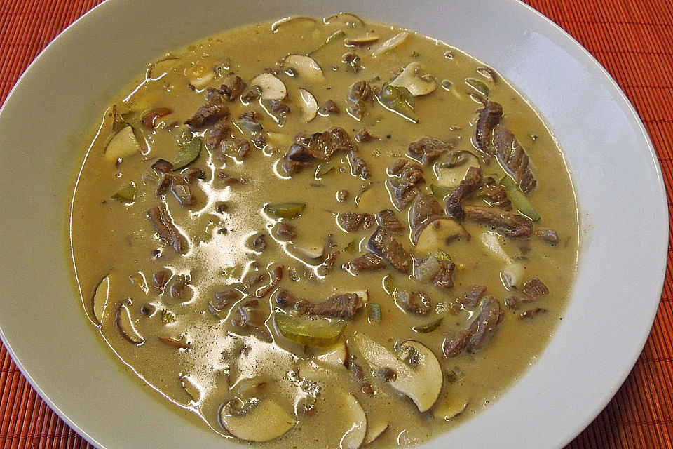 Boeuf Stroganoff