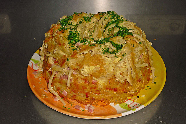 Makkaroni - Schinken - Gugelhupf von Annikamel| Chefkoch Makkaroni - Schinken - Gugelhupf von Annikamel| Chefkoch