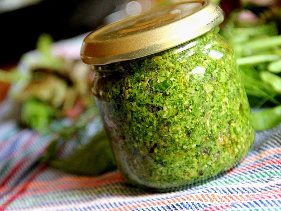 Wildkräuter - Pesto| Chefkoch