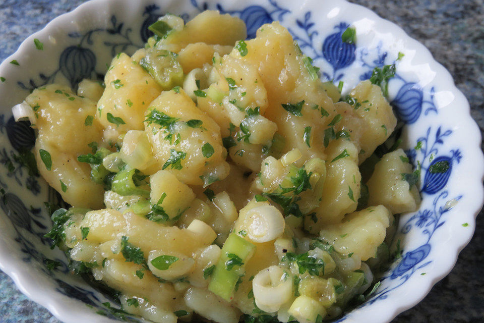 Kartoffelsalat auf griechische Art