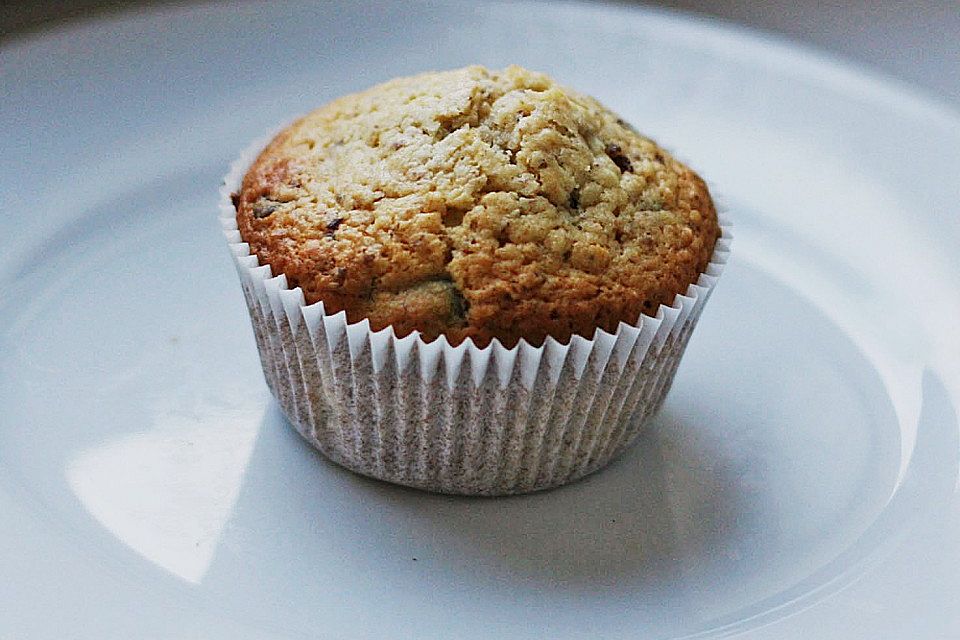 Weiße Schokolade - Haselnuss - Muffins