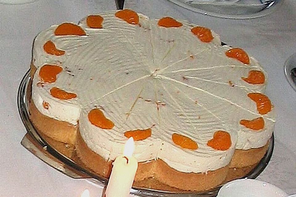 Mandarinen - Quarktorte