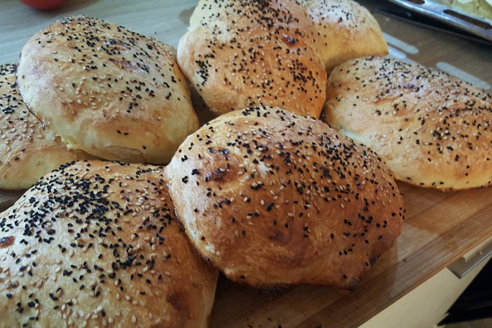 Fladenbrot auf türkische Art