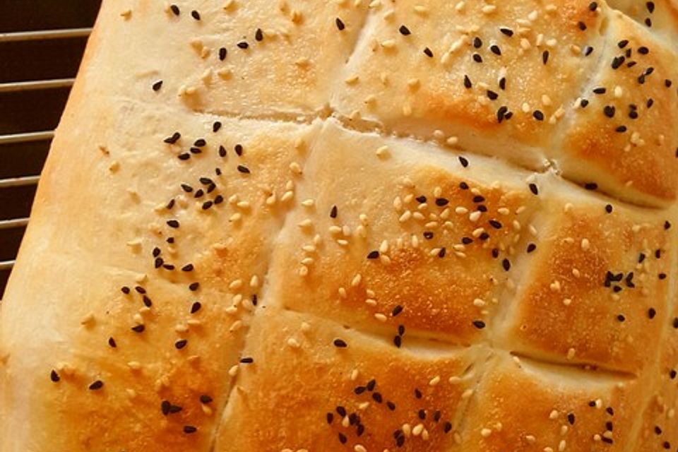 Fladenbrot auf türkische Art