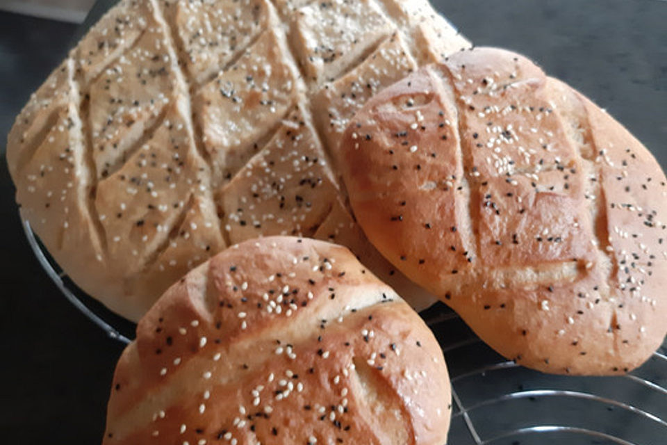 Fladenbrot auf türkische Art