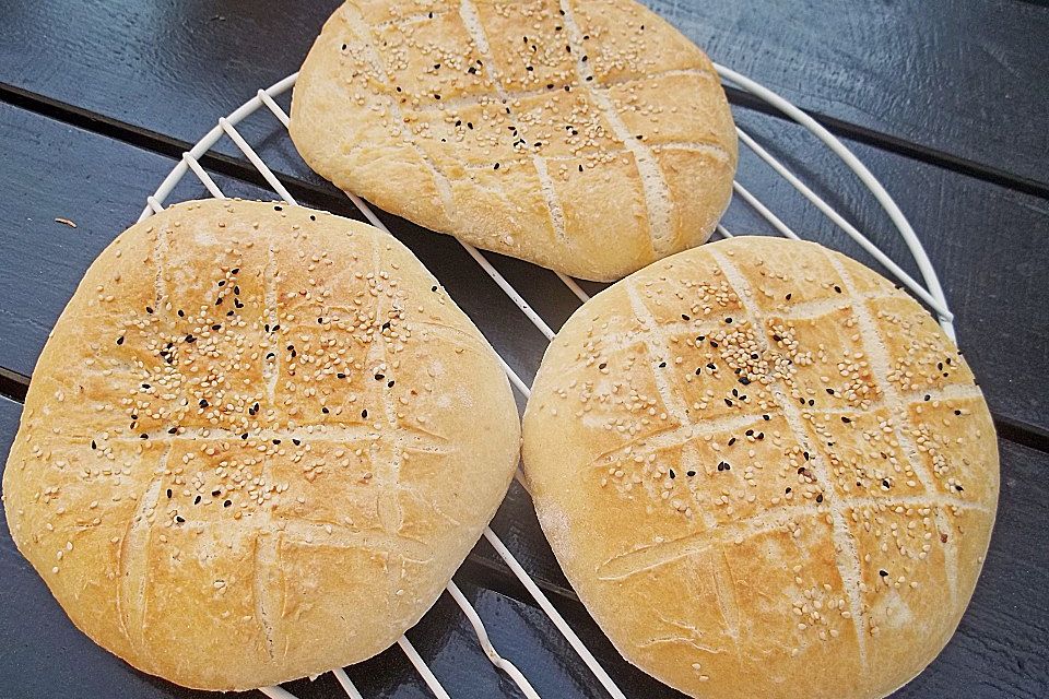 Fladenbrot auf türkische Art