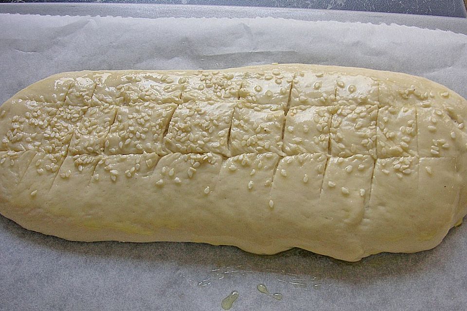 Fladenbrot auf türkische Art