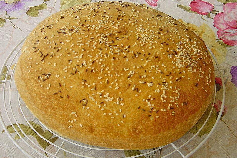 Fladenbrot auf türkische Art