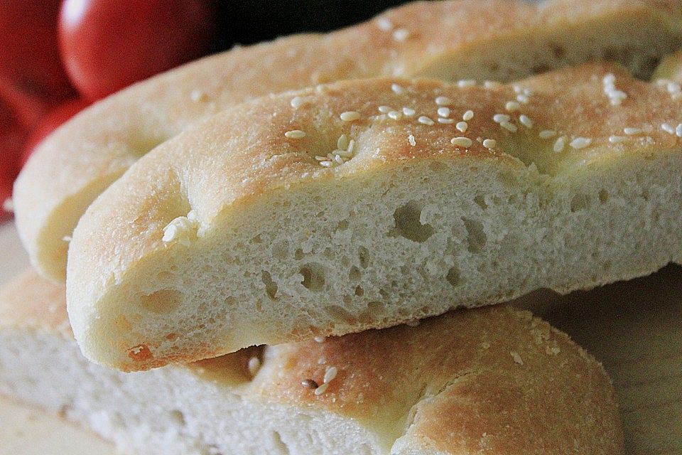 Fladenbrot auf türkische Art