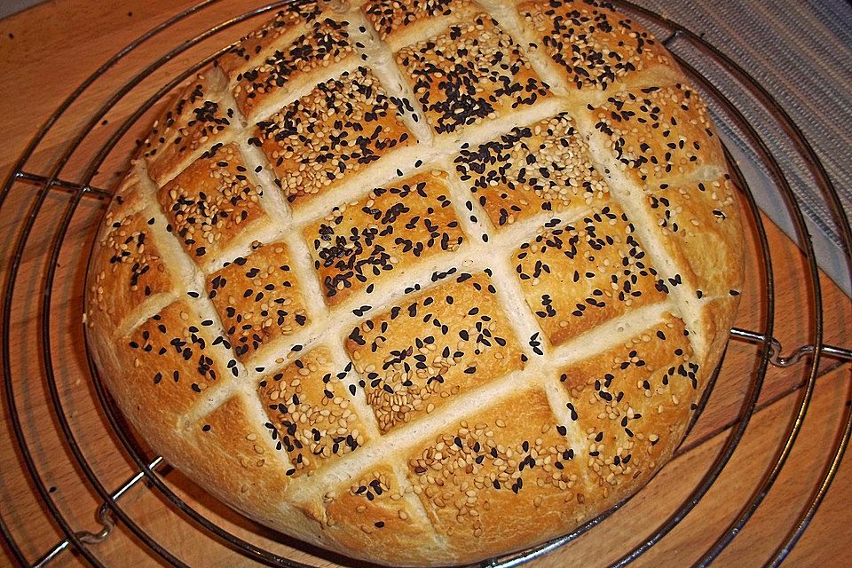 Fladenbrot auf türkische Art