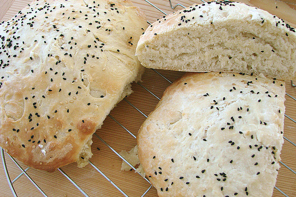 Fladenbrot auf türkische Art