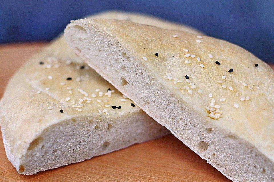 Fladenbrot auf türkische Art