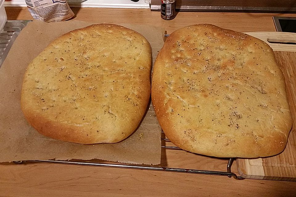 Fladenbrot auf türkische Art