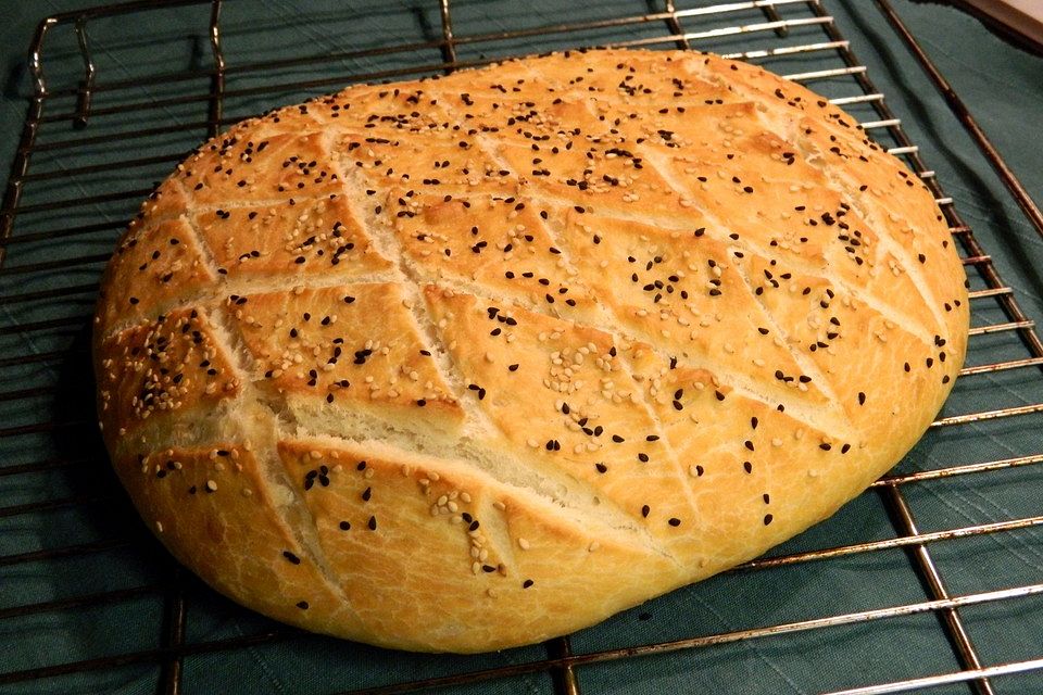 Fladenbrot auf türkische Art