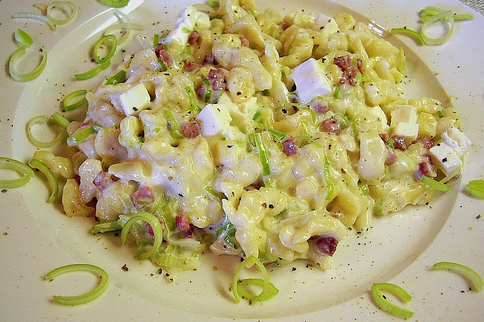 Speck - Lauch - Käsespätzle