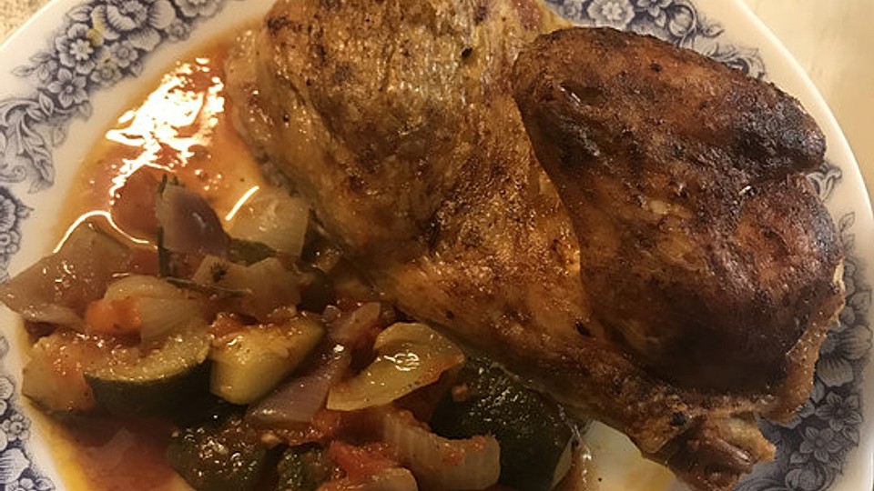 Kräuterpoularde im Römertopf von Biggi0510| Chefkoch