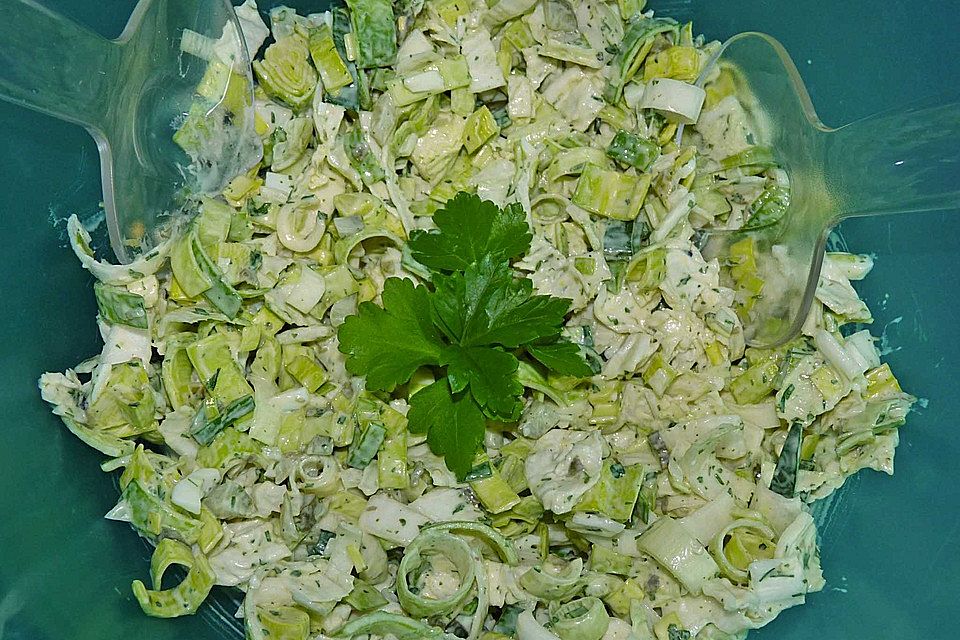 Lauch - Chinakohl - Salat