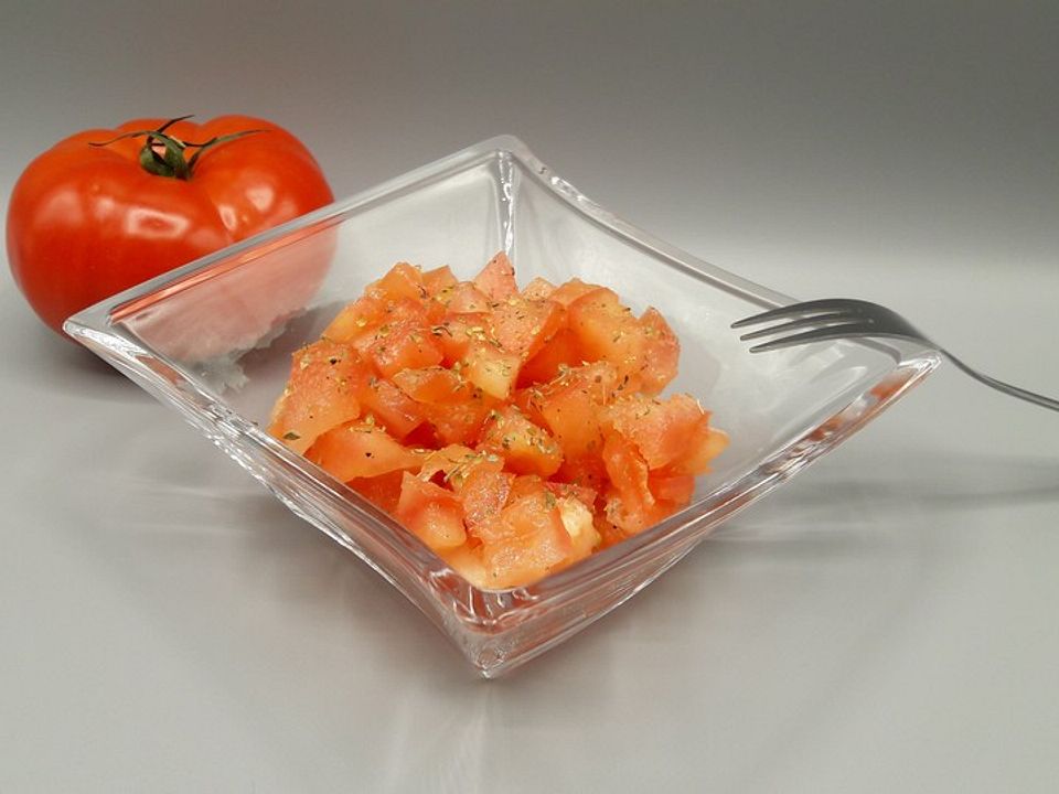 Tomatensalat auf sizilianische Art von Sivi| Chefkoch