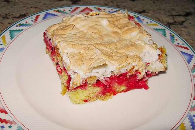 Uschis Johannisbeerkuchen mit Mandelbaiser von ufaudie58| Chefkoch