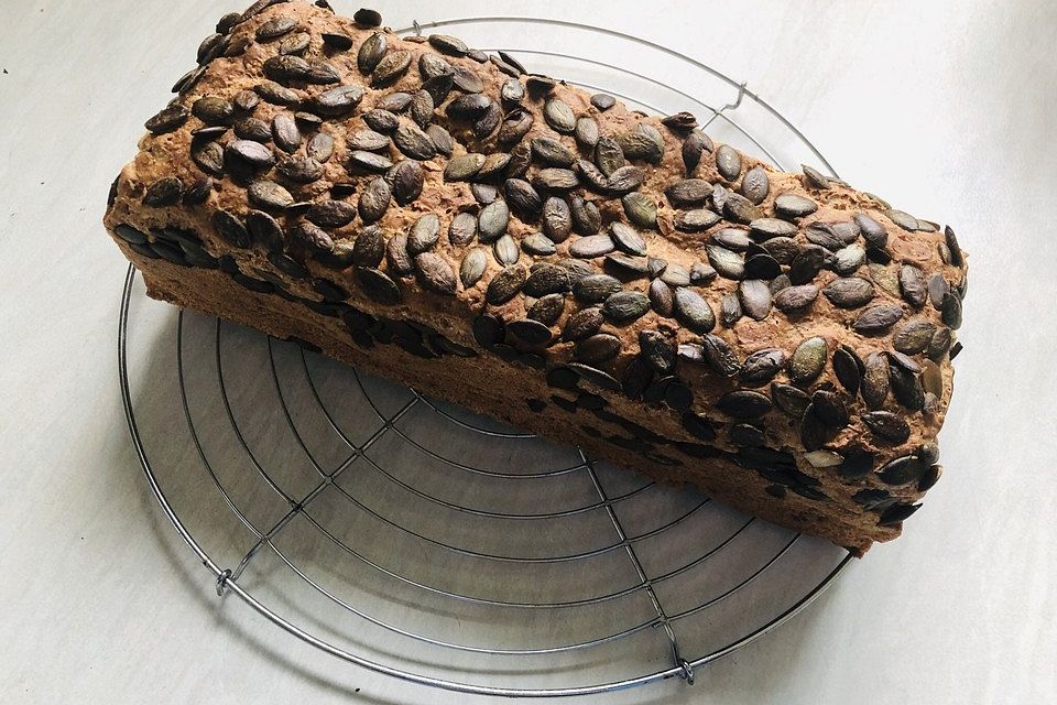 Schnelles Kürbiskernbrot Schnelles Kürbiskernbrot