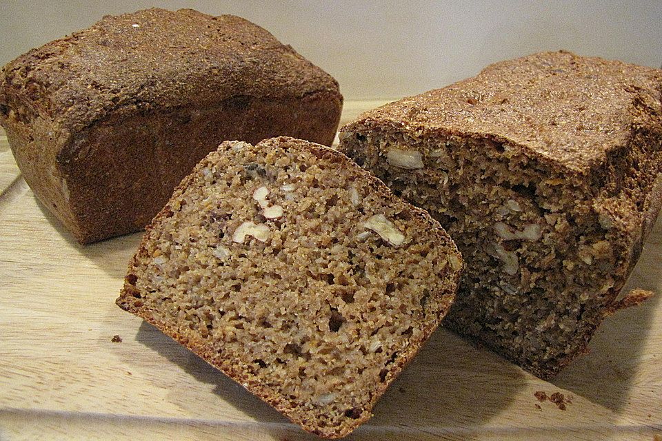 Schnelles Kürbiskernbrot Schnelles Kürbiskernbrot