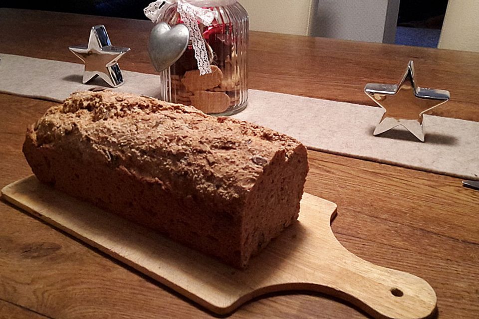 Schnelles Kürbiskernbrot Schnelles Kürbiskernbrot