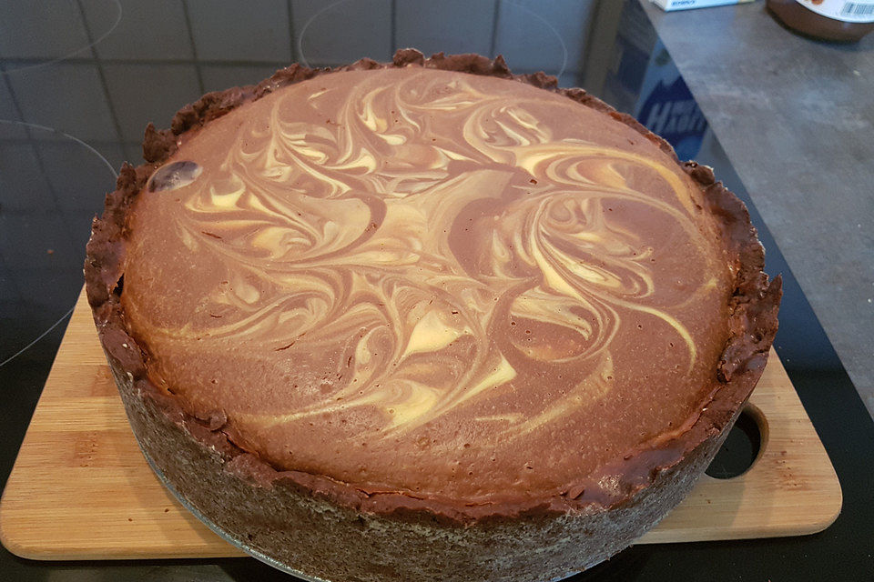 Nutella - Kirsch - Käsekuchen