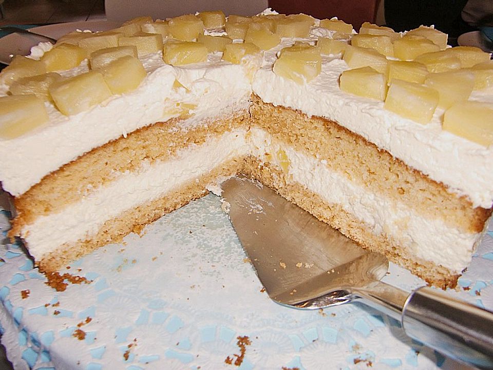 Sasis Pina Colada - Torte| Chefkoch