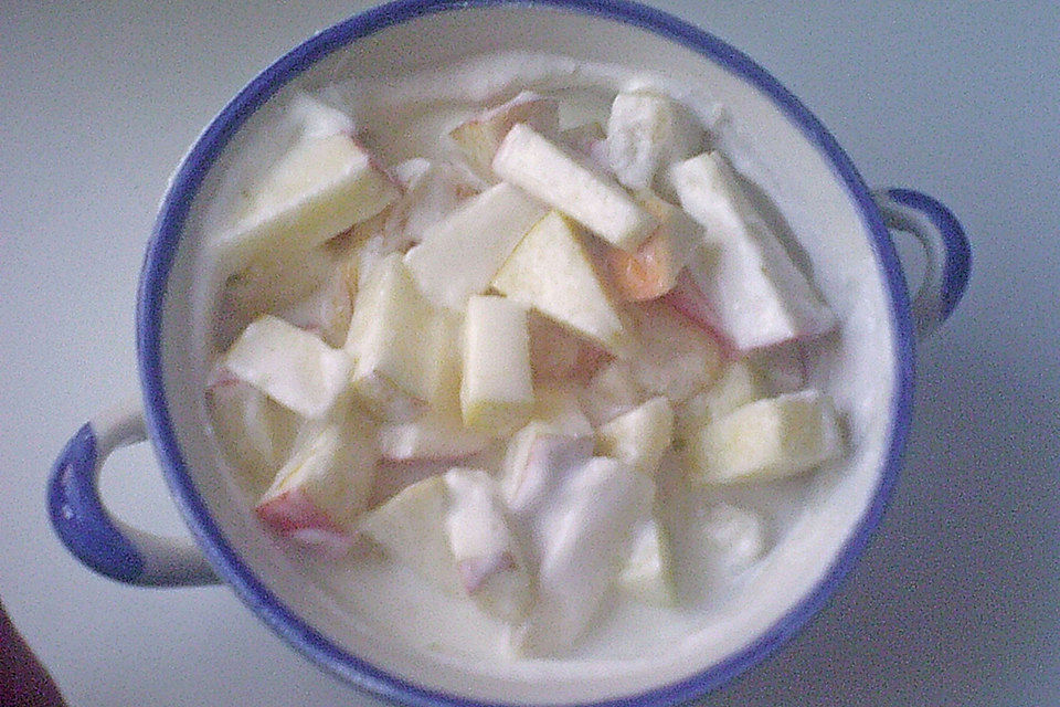 Joghurt mit Obst