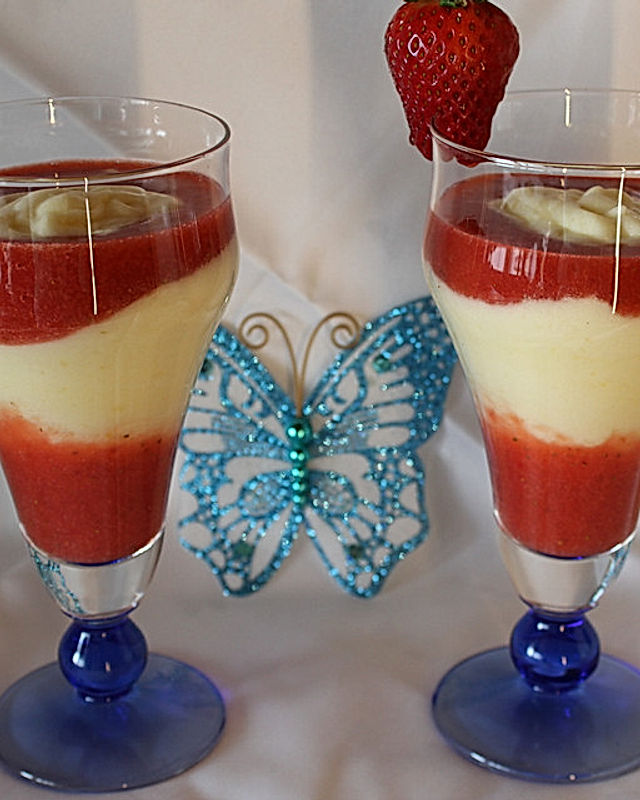 Erdbeer - Sekt - Dessert