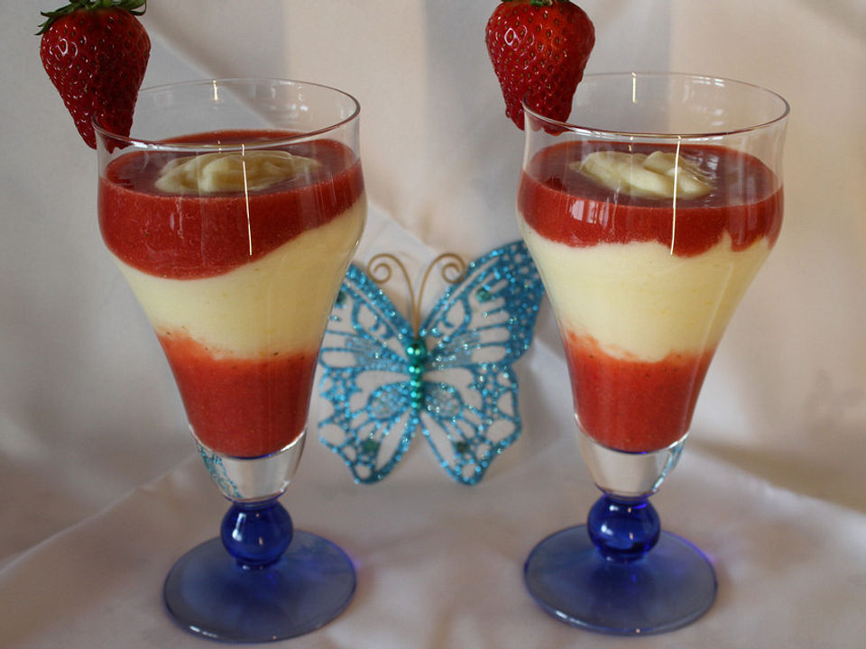 Erdbeer - Sekt - Dessert von mima53| Chefkoch