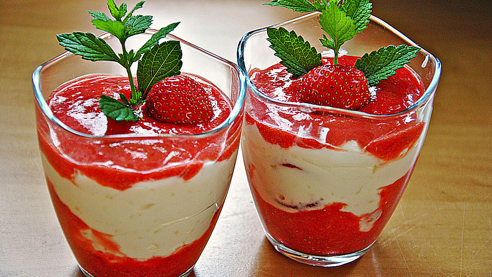 Erdbeer - Sekt - Dessert von mima53