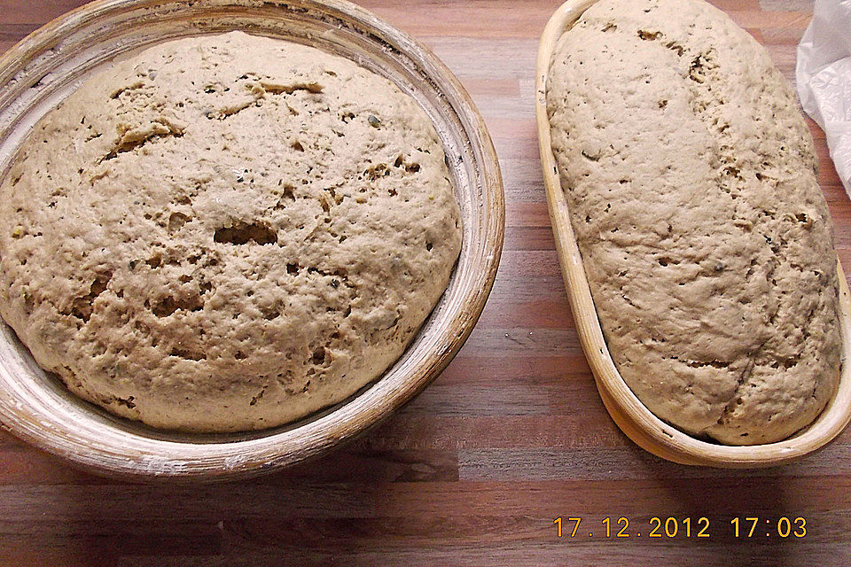 Würzig - malziges Roggenmischbrot mit Sauerteig