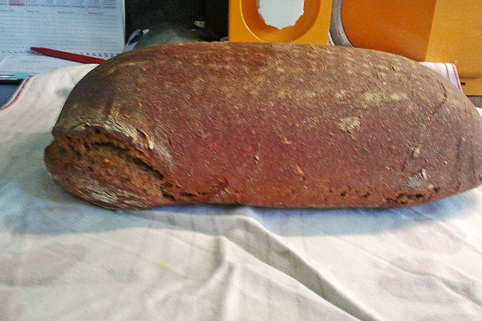 Würzig - malziges Roggenmischbrot mit Sauerteig