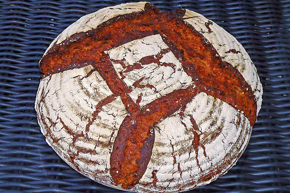 Würzig - malziges Roggenmischbrot mit Sauerteig