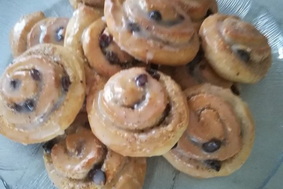 Nussschnecken mit Quark-Öl-Teig Nussschnecken mit Quark-Öl-Teig