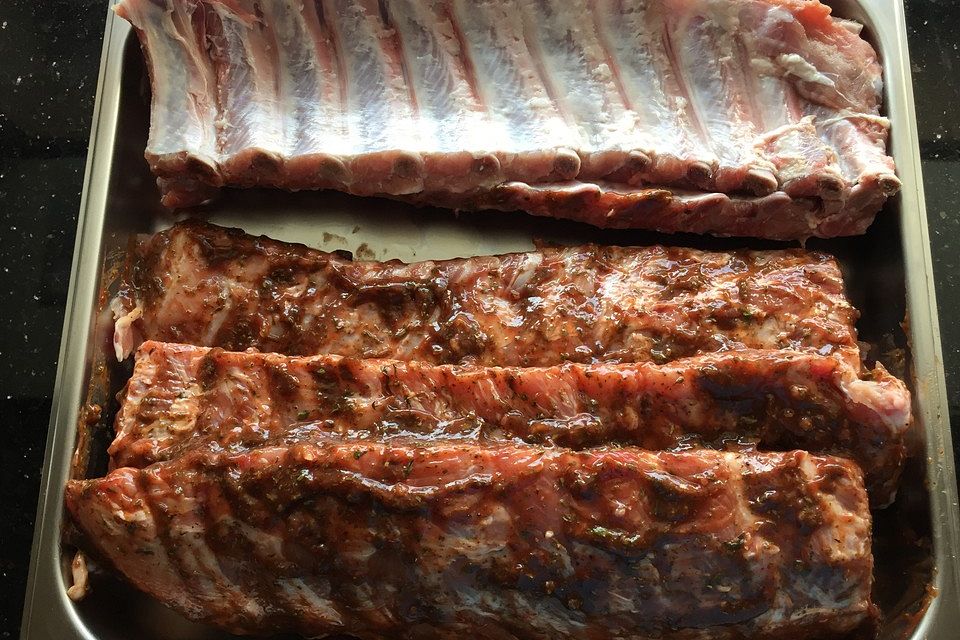 Marinade für Spareribs