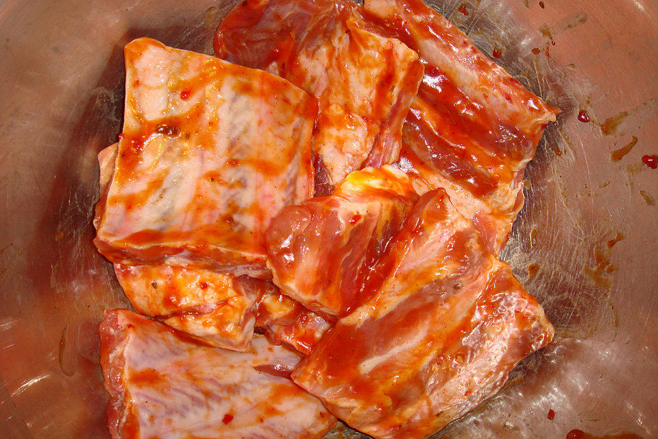 Marinade für Spareribs