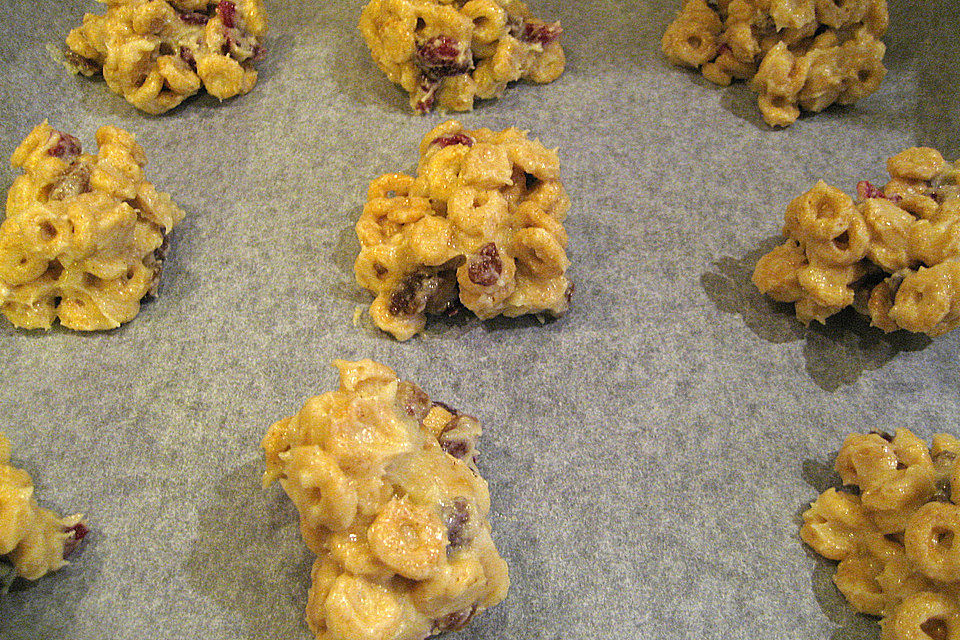 Knusperchen mit Cranberries und Smacks